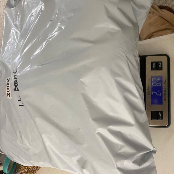 L.L. Bean Sherpa-Lined Jacket Mens L Tall Blue Zip Windbreaker Outdoors Winter U - Picture 10 of 10